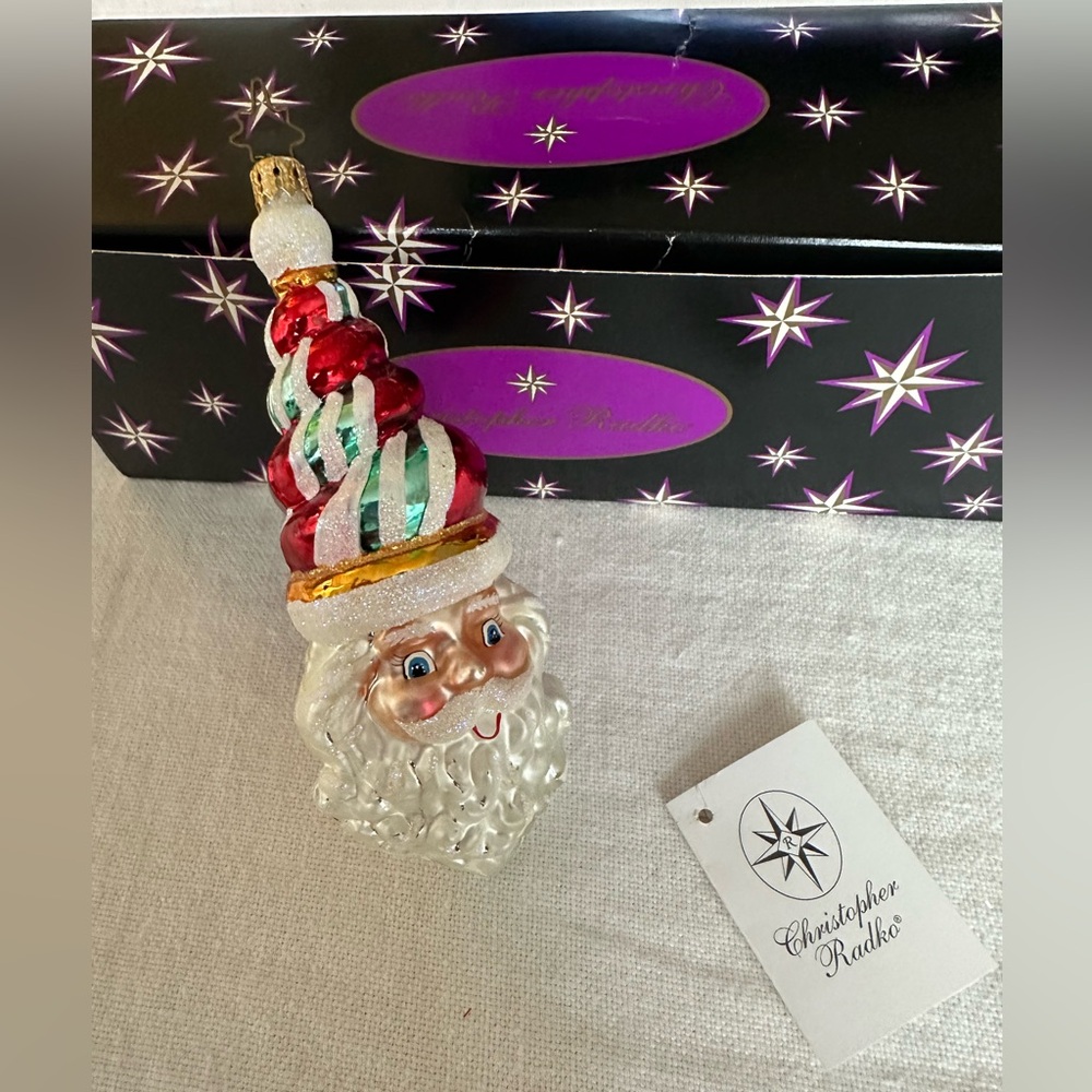 Christopher Radko Nikity Twist Ornament